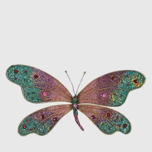 Zara Jewel Butterfly Clip Large Blue by Vixen & Velvet, a Christmas for sale on Style Sourcebook