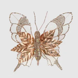 Aline Clip on Butterfly Gold by Vixen & Velvet, a Christmas for sale on Style Sourcebook
