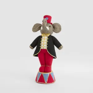 Cirque Elephant Ringmaster Black by Vixen & Velvet, a Christmas for sale on Style Sourcebook