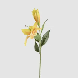 Casablanca 76cm Floral Stem Yellow by JMC FLORALS, a Plants for sale on Style Sourcebook