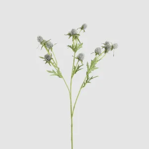Thistle Spray 73cm Grey Blue by JMC FLORALS, a Plants for sale on Style Sourcebook