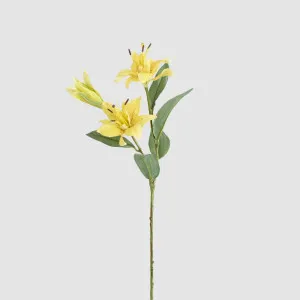 Tiger Lily Spray 71cm Yellow by JMC FLORALS, a Plants for sale on Style Sourcebook