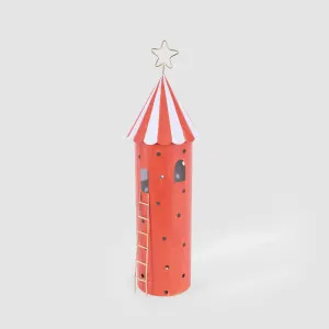 Carnival Tent with LED Light Red Tall by Vixen & Velvet, a Christmas for sale on Style Sourcebook