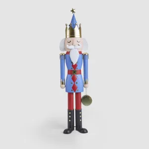 Antique Nutcracker w. Drum Blue & Red by Vixen & Velvet, a Christmas for sale on Style Sourcebook