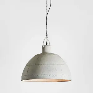 Granada Ceiling Pendant Medium Vintage White by Zaffero, a Pendant Lighting for sale on Style Sourcebook