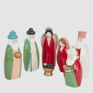 St James Nativity Set of 7 by Vixen & Velvet, a Christmas for sale on Style Sourcebook