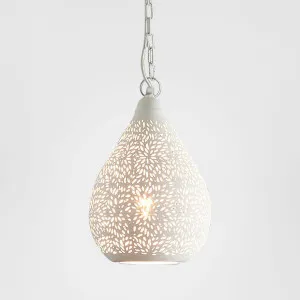 Aquarius Ceiling Pendant Small White by Zaffero, a Pendant Lighting for sale on Style Sourcebook