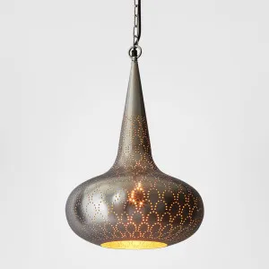 Cobra Ceiling Pendant Nickel by Zaffero, a Pendant Lighting for sale on Style Sourcebook