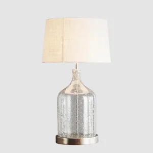 Lustre Flagon Table Lamp Base Clear- Base Only by Zaffero, a Table & Bedside Lamps for sale on Style Sourcebook