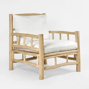 Bermuda Armchair with Cushion by Florabelle Living, a Chairs for sale on Style Sourcebook