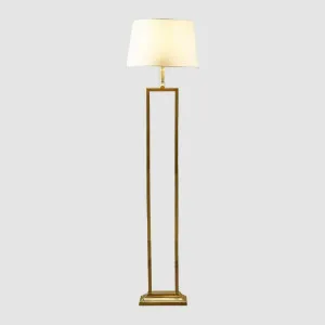 Hamilton Floor Lamp Antique Brass by Emac & Lawton, a Floor Lamps for sale on Style Sourcebook