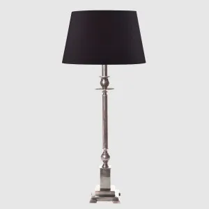 Canterbury Table Lamp Base Antique Silver- Base Only by Emac & Lawton, a Table & Bedside Lamps for sale on Style Sourcebook