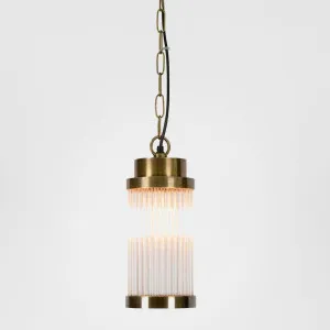 Rotterdam Ceiling Pendant Antique Brass by Emac & Lawton, a Pendant Lighting for sale on Style Sourcebook