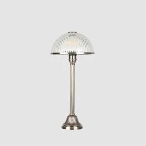 Fraser Table Lamp Antique Silver by Emac & Lawton, a Table & Bedside Lamps for sale on Style Sourcebook