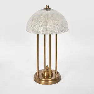 Victor Table Lamp With Textured Glass by Emac & Lawton, a Table & Bedside Lamps for sale on Style Sourcebook