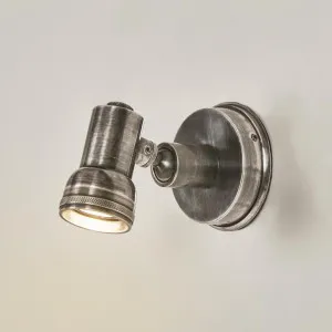 Carter Mini Wall Light Antique Silver by Emac & Lawton, a Wall Lighting for sale on Style Sourcebook