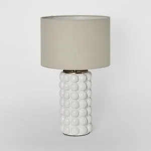 Condotti White Table Lamp & Shade by Emac & Lawton, a Table & Bedside Lamps for sale on Style Sourcebook