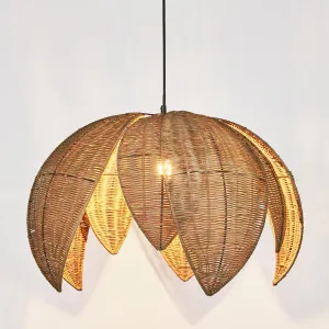 Bali Large Pendant Natural by Emac & Lawton, a Pendant Lighting for sale on Style Sourcebook
