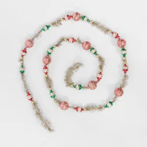 Vintage Bauble Garland Traditional by Vixen & Velvet, a Christmas for sale on Style Sourcebook