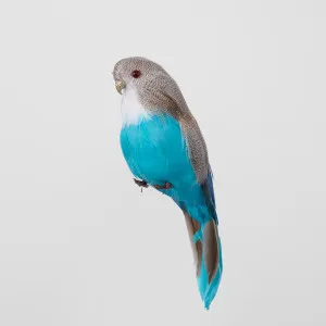 Glitter Beak Budgie Blue by Vixen & Velvet, a Christmas for sale on Style Sourcebook