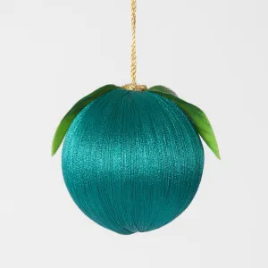 Silk Fruit Bauble Emerald Green by Vixen & Velvet, a Christmas for sale on Style Sourcebook