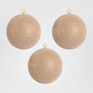 Oyster Ice Bauble - Set of 3 by Vixen & Velvet, a Christmas for sale on Style Sourcebook