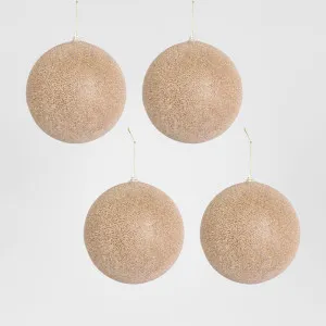 Oyster Ice Bauble - Set of 4 by Vixen & Velvet, a Christmas for sale on Style Sourcebook