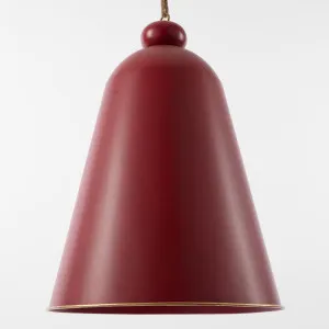 Iron Bell Vintage Red Large by Vixen & Velvet, a Christmas for sale on Style Sourcebook