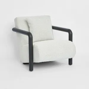 Argo Armchair Ecru with black frame Outdoor by MRD Home, a Chairs for sale on Style Sourcebook