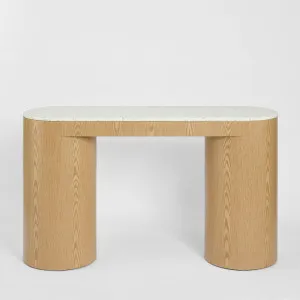 Arlo Console Light Oak & Terrazzo by MRD Home, a Console Table for sale on Style Sourcebook
