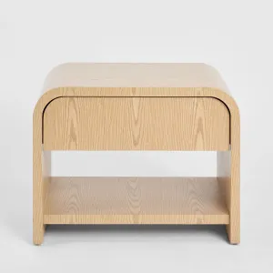 Mira Bedside Light Oak 1 Drawer by MRD Home, a Bedside Tables for sale on Style Sourcebook