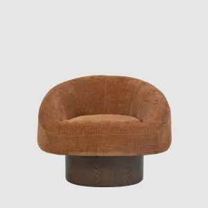 Finn Swivel Armchair Sienna Brown by MRD Home, a Chairs for sale on Style Sourcebook