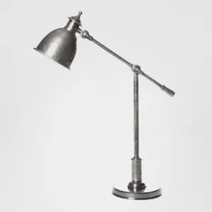 Vermont Desk Lamp Antique Silver by Emac & Lawton, a Desk Lamps for sale on Style Sourcebook