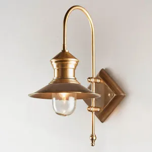 St James Outdoor Wall Light Antique Brass by Emac & Lawton, a Wall Lighting for sale on Style Sourcebook