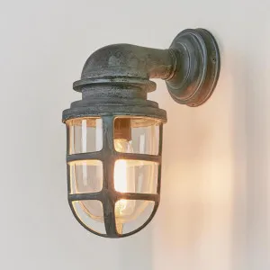 Porto Outdoor Wall Light Grey by Emac & Lawton, a Wall Lighting for sale on Style Sourcebook