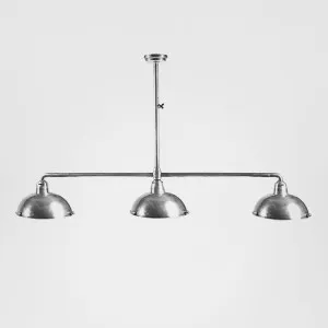 Hampshire Three Arm Ceiling Pendant Antique Silver by Emac & Lawton, a Pendant Lighting for sale on Style Sourcebook