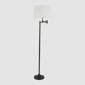Macleay Floor Lamp Base Matte Black- Base Only by Emac & Lawton, a Floor Lamps for sale on Style Sourcebook