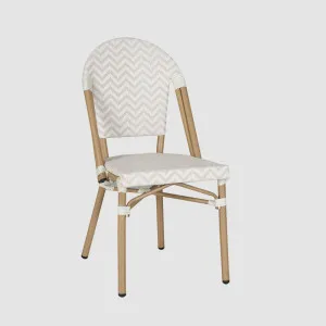 Cannes Outdoor Aluminium Chair Taupe by Florabelle Living, a Outdoor Chairs for sale on Style Sourcebook