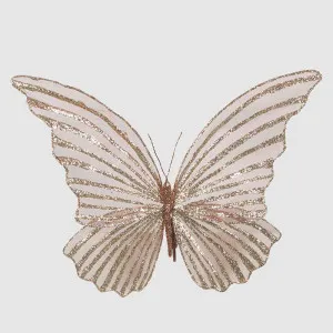 Serena Clip on Butterfly Brown by Vixen & Velvet, a Christmas for sale on Style Sourcebook