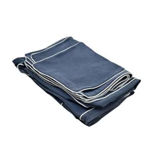 Slip Cover Only - Byron Hamptons 3 Seat Sofa Navy by OneWorld Collection, a Sofas for sale on Style Sourcebook