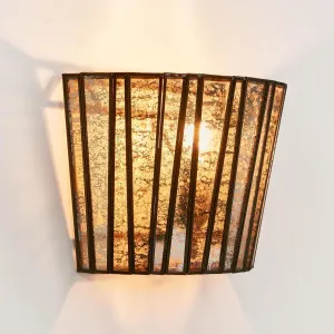 Roosevelt Half Round Wall Light Antique Copper by Emac & Lawton, a Wall Lighting for sale on Style Sourcebook