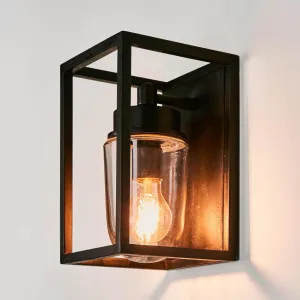 Wellington Outdoor Wall Light Black by Emac & Lawton, a Wall Lighting for sale on Style Sourcebook