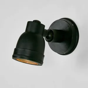 Pasco Outdoor Wall Light Black by Emac & Lawton, a Wall Lighting for sale on Style Sourcebook