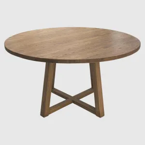 Denver Oak Dining Table 140cm by Florabelle Living, a Dining Tables for sale on Style Sourcebook