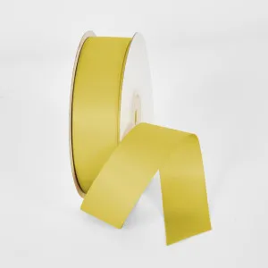 lemon 22.86m - 25mm Double Sided Satin Ribbon P728 by JMC FLORALS, a Plants for sale on Style Sourcebook