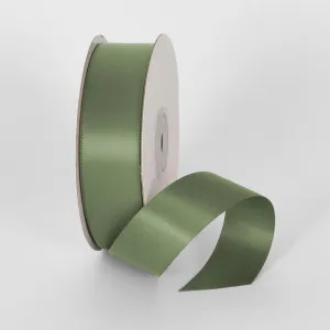 Sage Green 25mm Double Sided Satin Ribbon 25 Yards - P577 by JMC FLORALS, a Plants for sale on Style Sourcebook