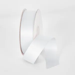 White 25mm Double Sided Satin Ribbon 25 Yards - P112 by JMC FLORALS, a Plants for sale on Style Sourcebook