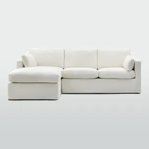 Clovelly 3 Seater Left Chaise Sofa Ivory by OneWorld Collection, a Sofas for sale on Style Sourcebook