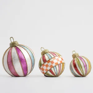 Capiz Bauble Trio Table Decor Multi by Vixen & Velvet, a Christmas for sale on Style Sourcebook
