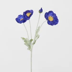 Poppy Spray Dark Blue by JMC FLORALS, a Plants for sale on Style Sourcebook